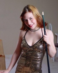 Голая баба на бильярдном столе Голая баба на бильярдном столе