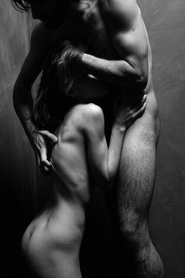 Красивый член черно белое