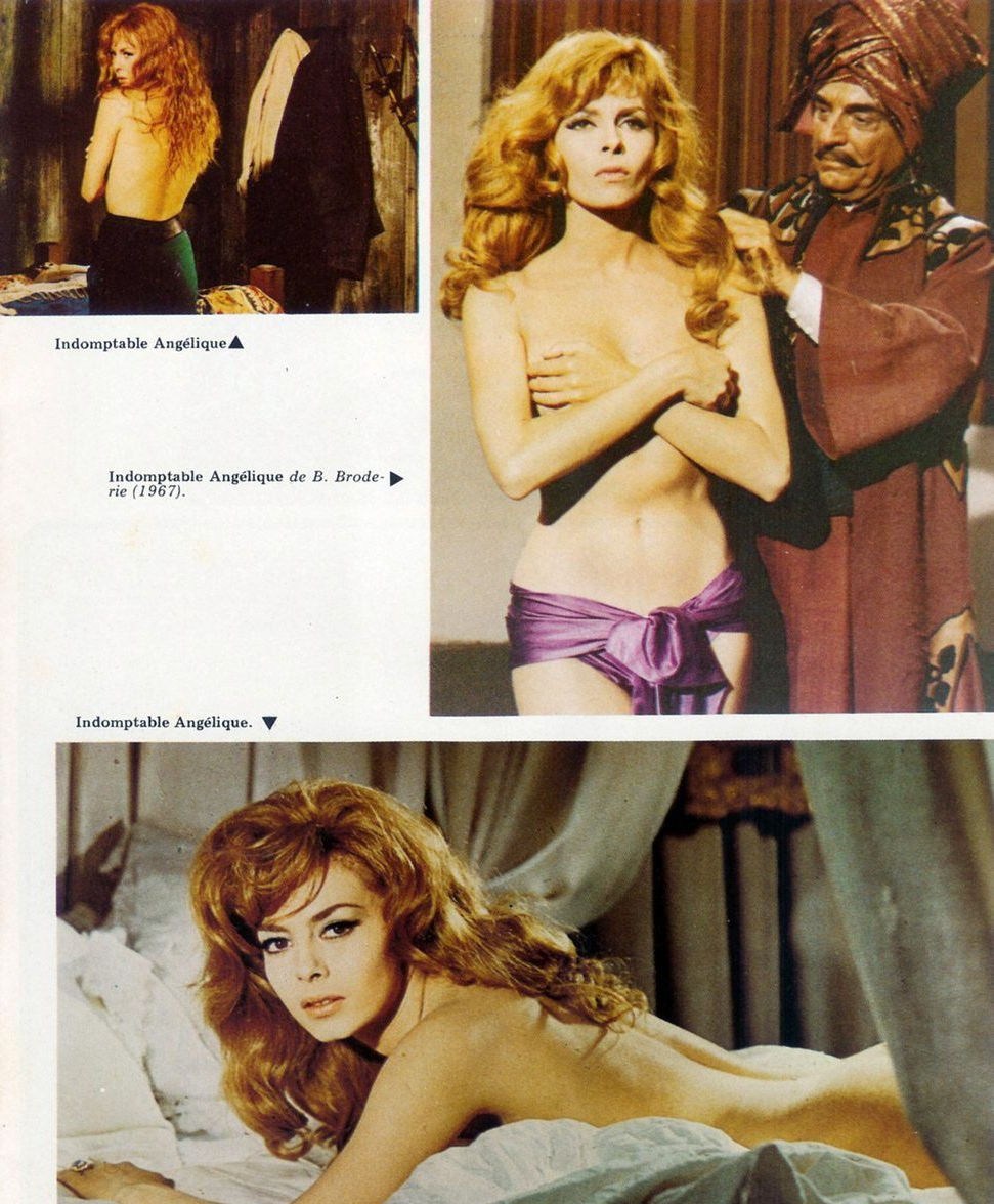 Актриса Мишель Мерсье голая