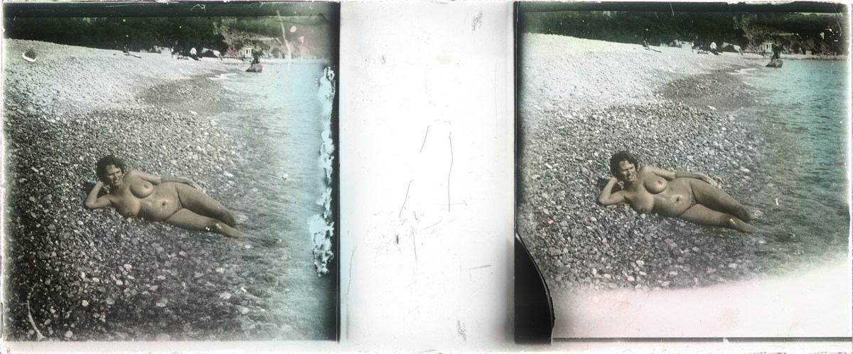 Советские женщины на природе ню