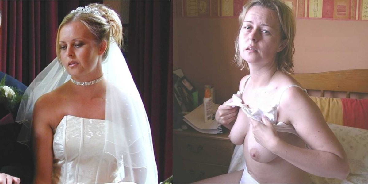 Невеста засветила титьки