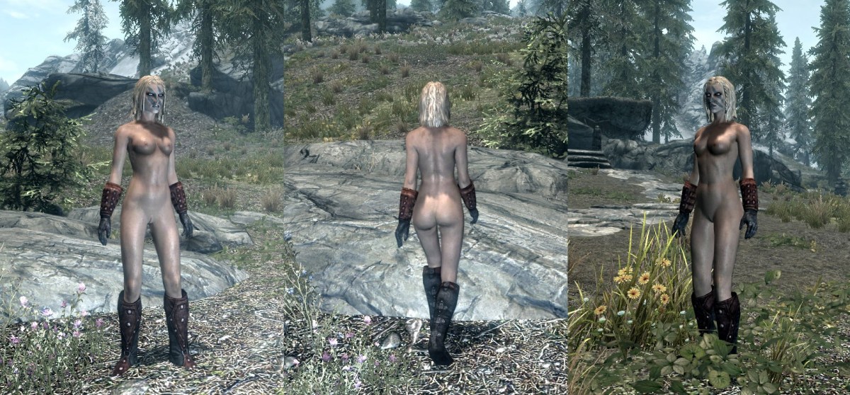 Skyrim Сусанна порочная nude Mod