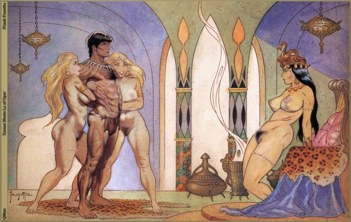 Эротический комикс Викинги