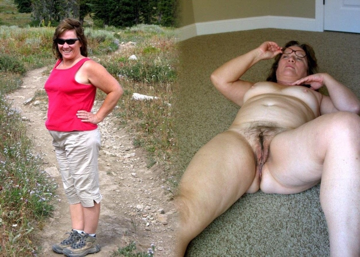 Раздетые старые женщины