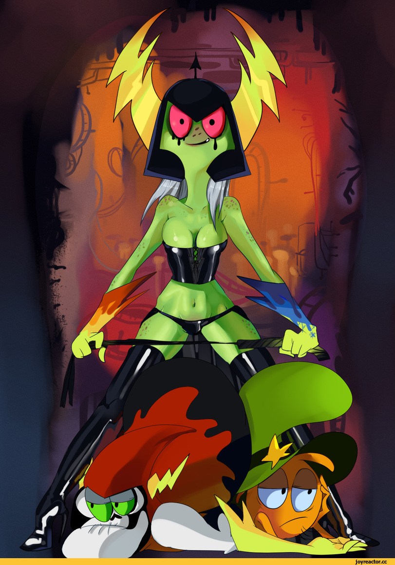 С приветом по планетам Лорд Вондер и Лорд Доминатор хентай