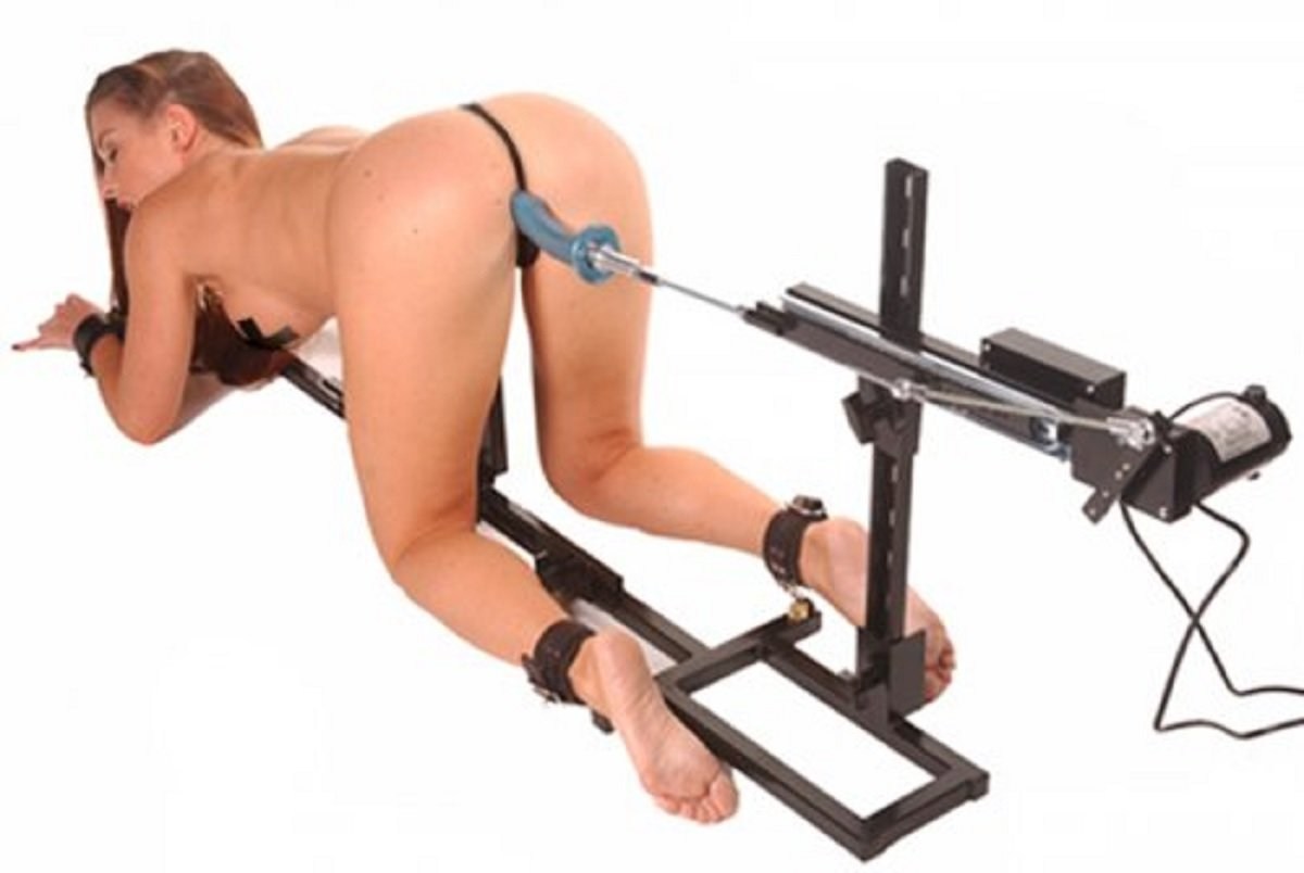 Сексмашина и член одновременно