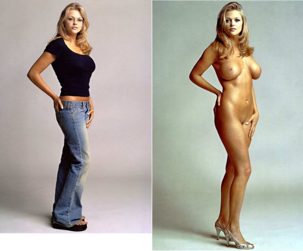 Голые женщины одеваются