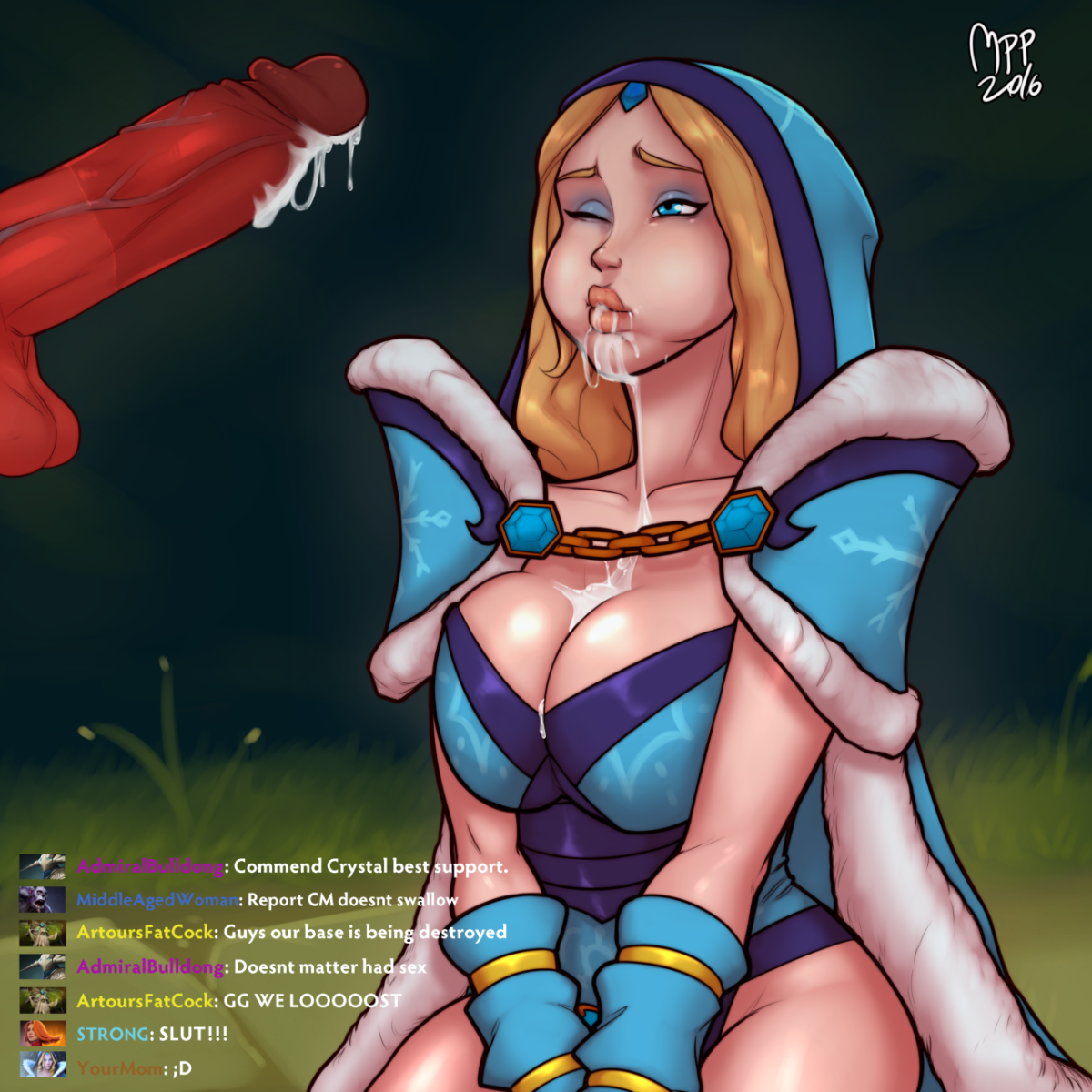 Сиськи персонажей дота 2