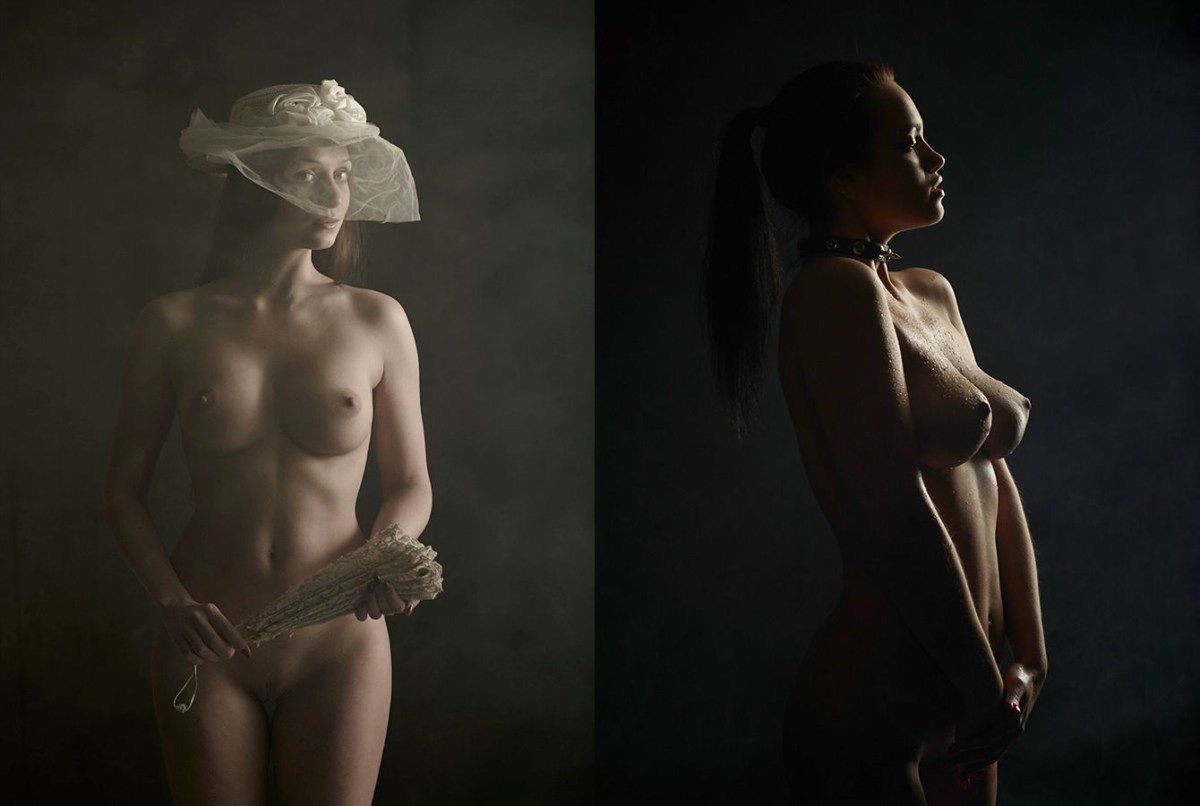 Молодые девушки в стиле ню