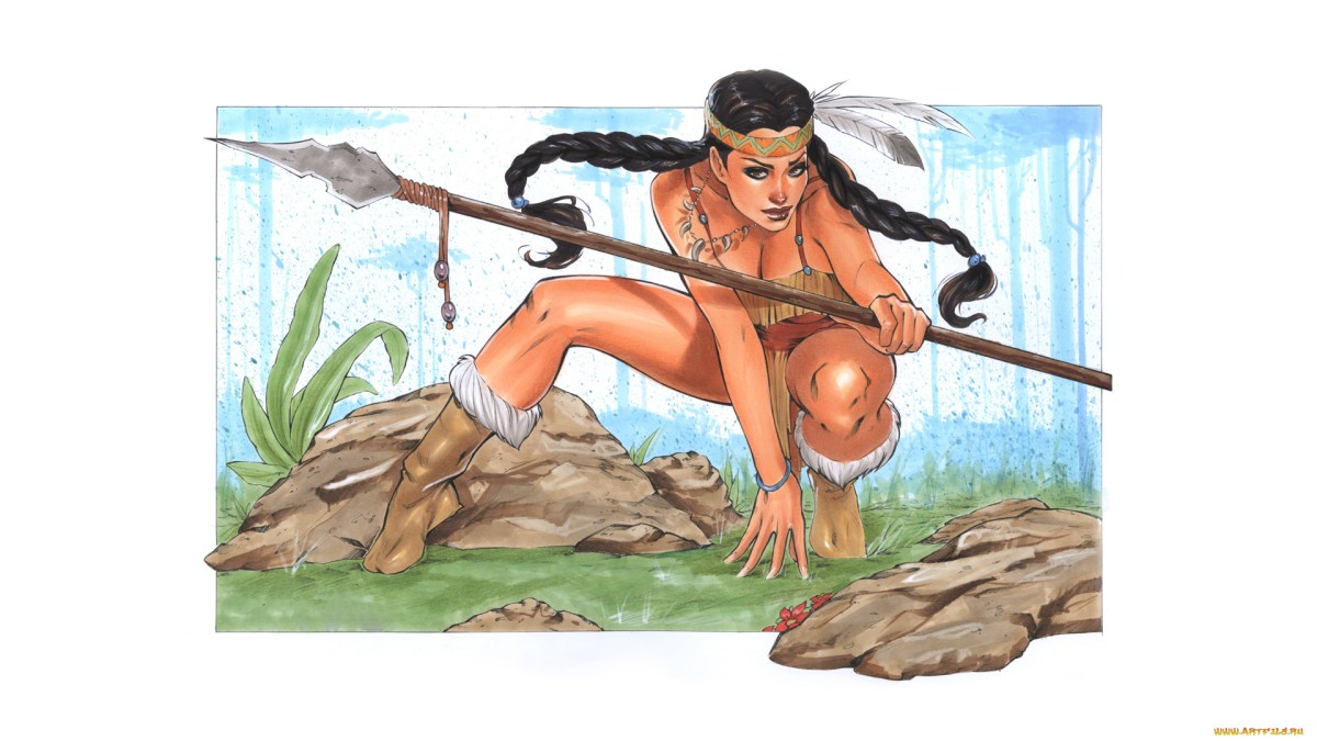 Красивые голые амазонки