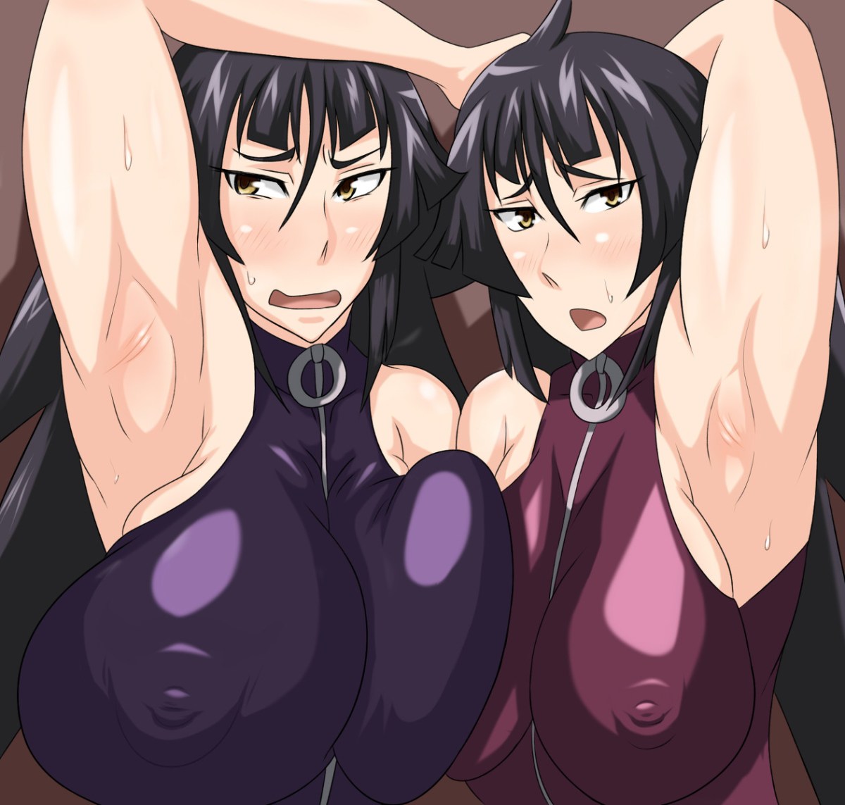 Лесби с волосатыми подмышками