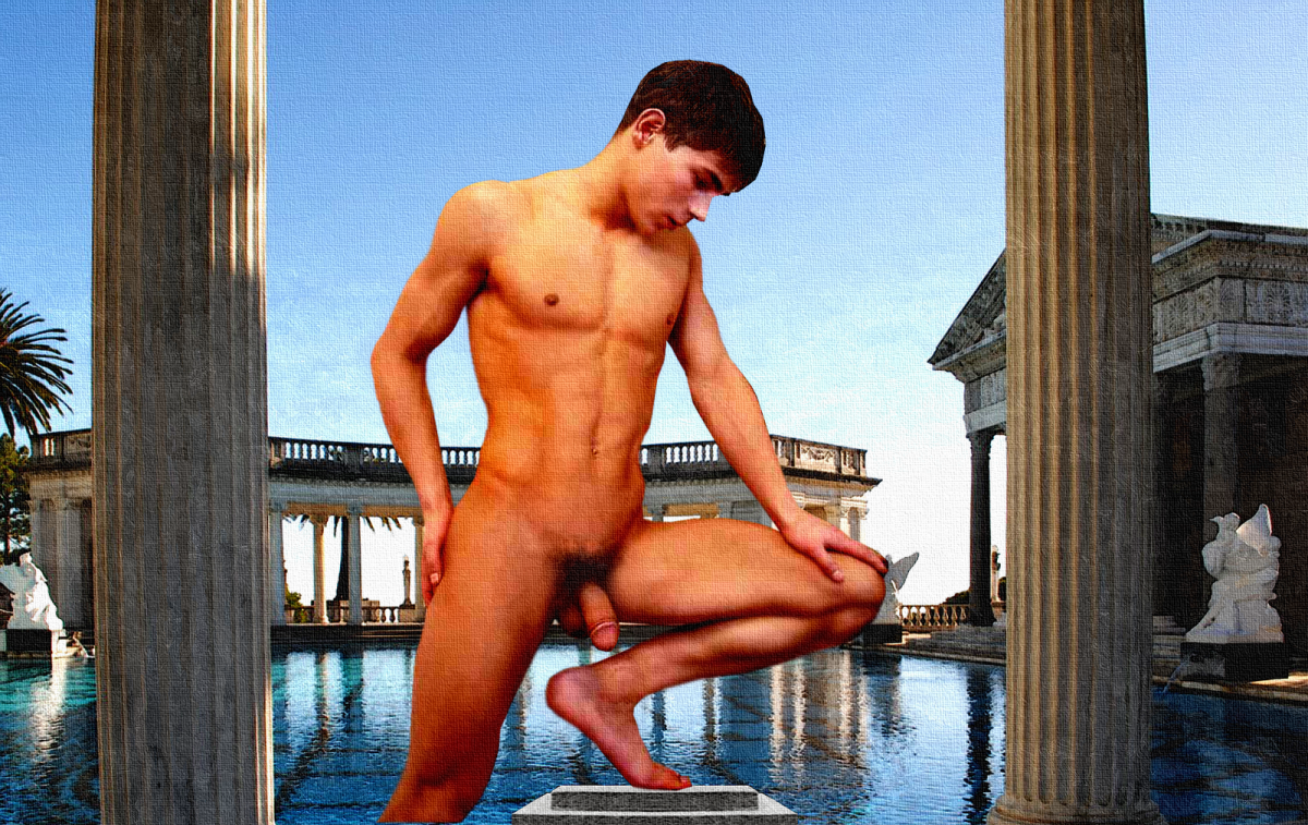 Голый без трусов Джош море