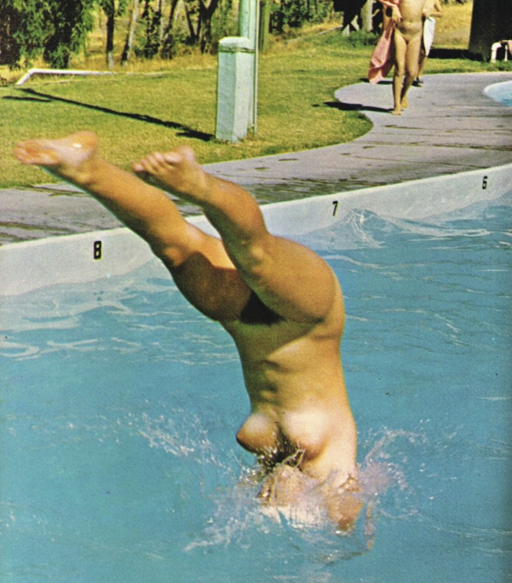 Голые парни юноши ретро