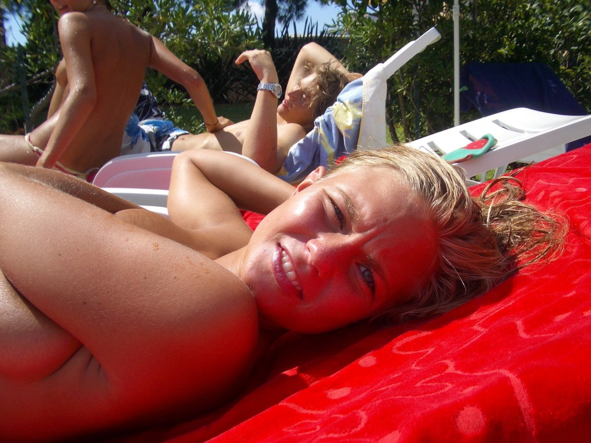 Жена на отдыхе