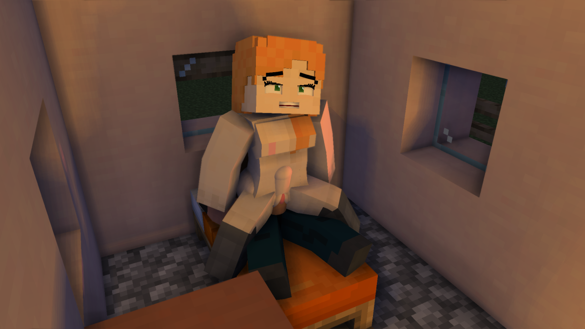 Секси голые Алекс из МАЙНКРАФТА