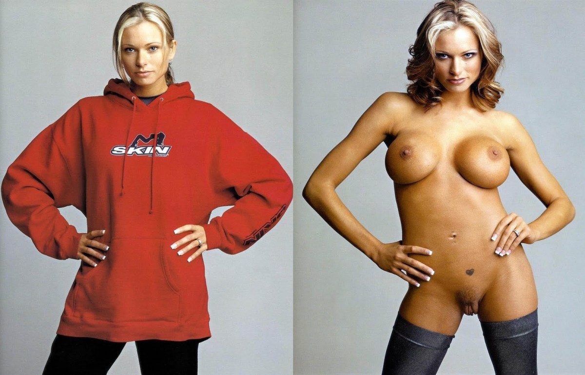 Порнозвёзды в одежде и без