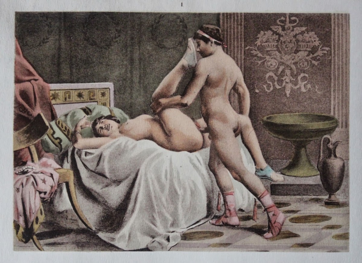 Авриль Эдуар Анри эротические картины