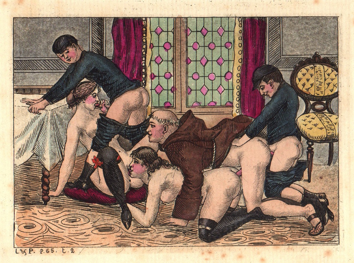 Порнографические снимки начала XX века