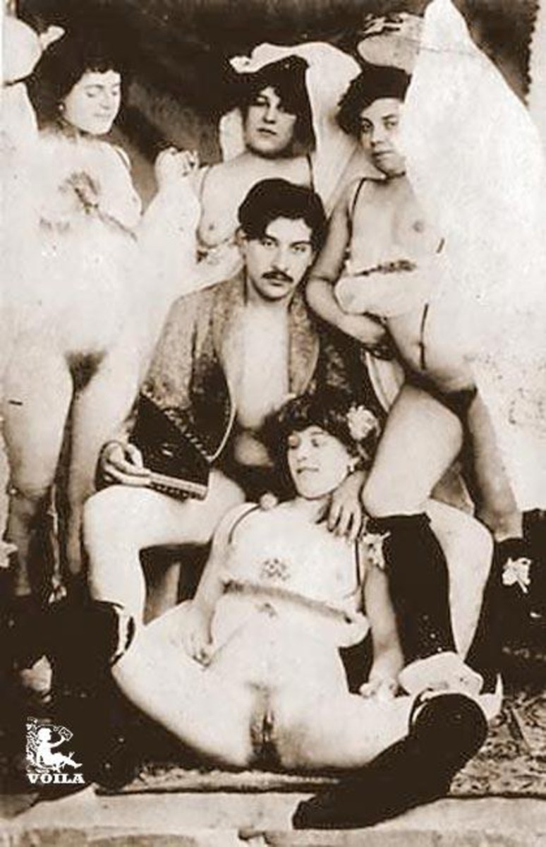 Порнографические снимки 19 века