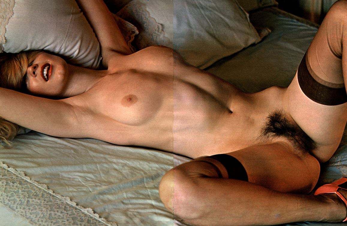 Блондинки с волосатыми лобками ретро