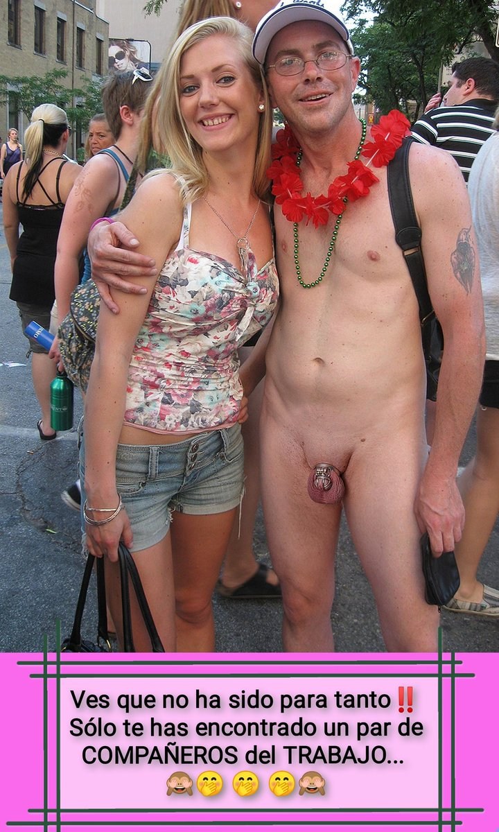 Голые женщины среди одетых мужчин