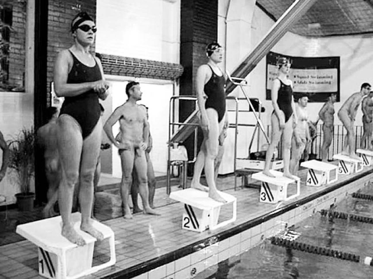 Swimming nude at the ymca