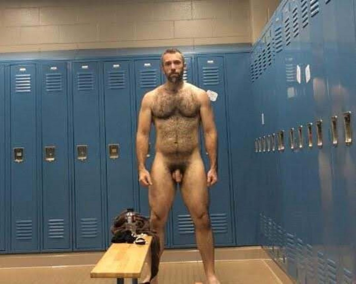 Mens locker room naked