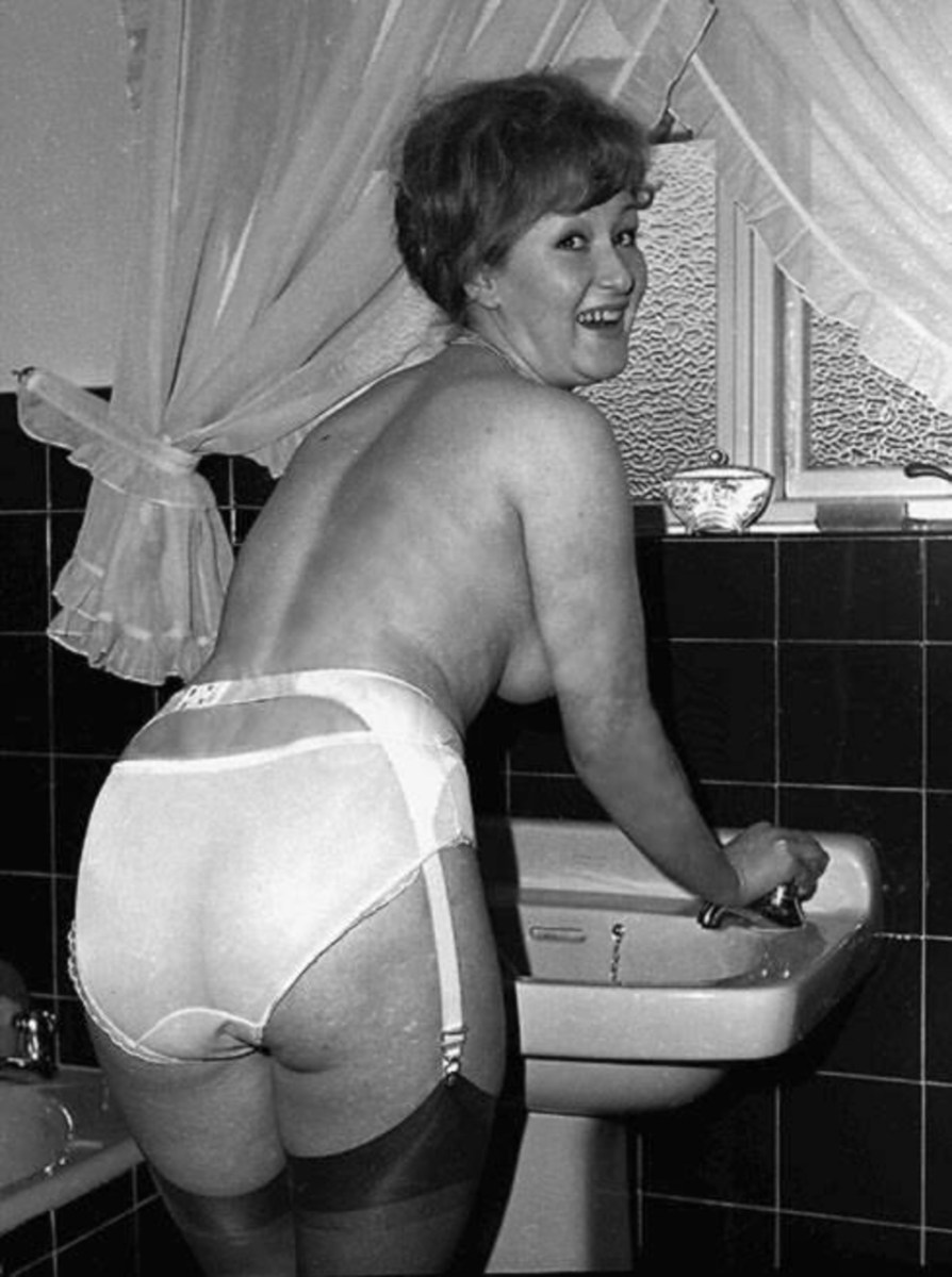 Ретро порнографии в трусах