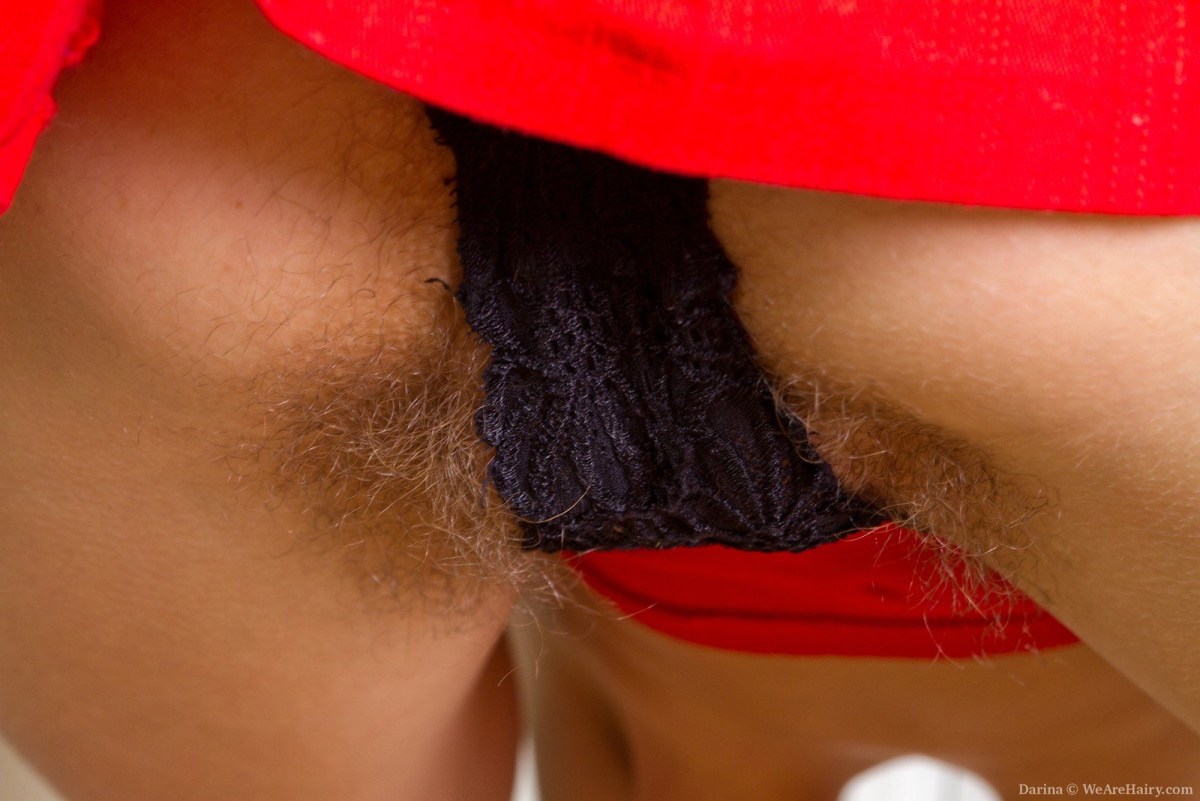 Волосатые киски в трусах