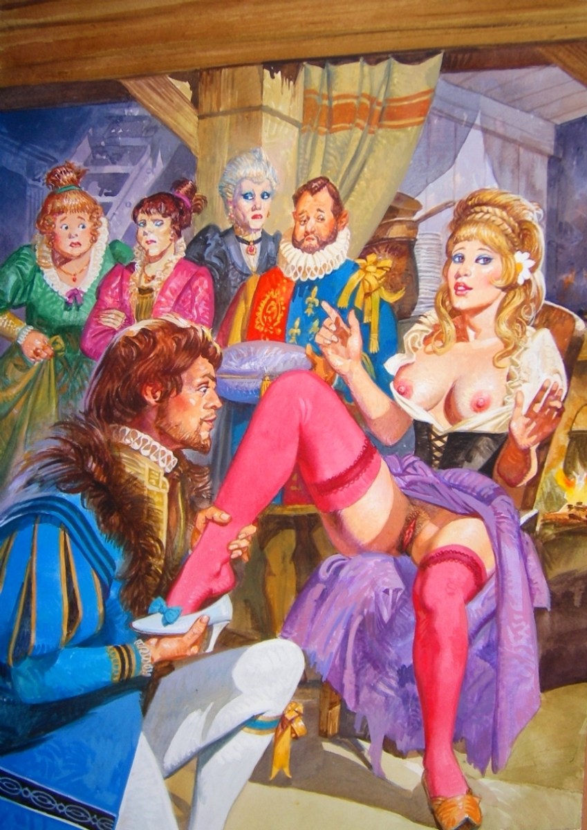 Голая принцесса Золушка