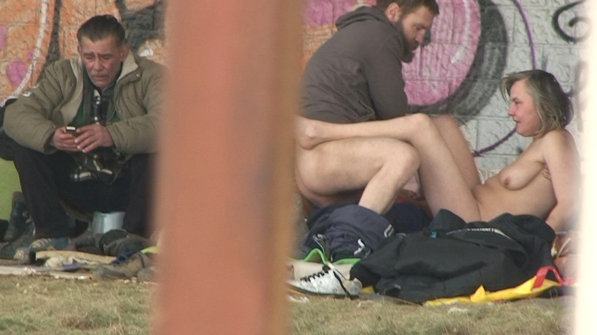 Рачком на природе трах частное