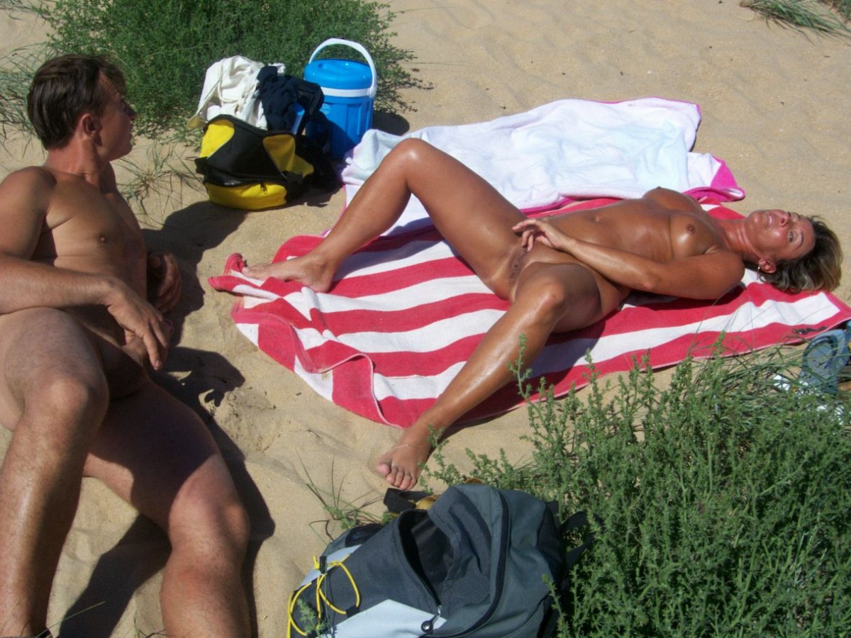 Эрекция на пляже Любительское