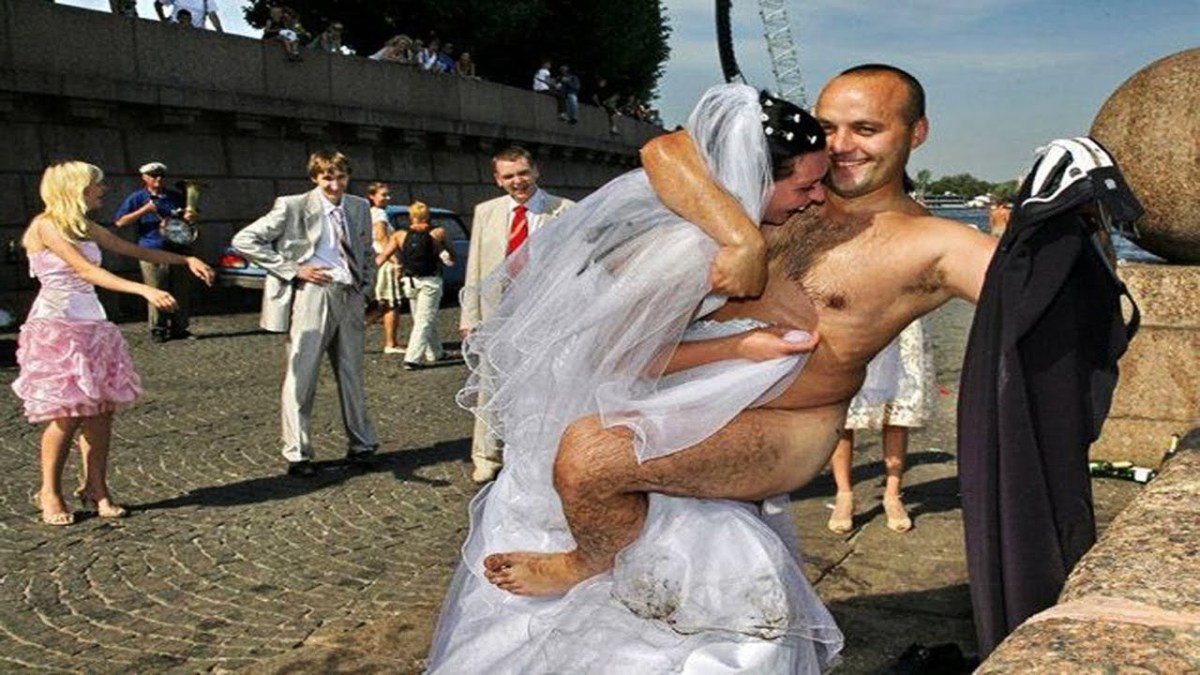 Свадебные приколы ню