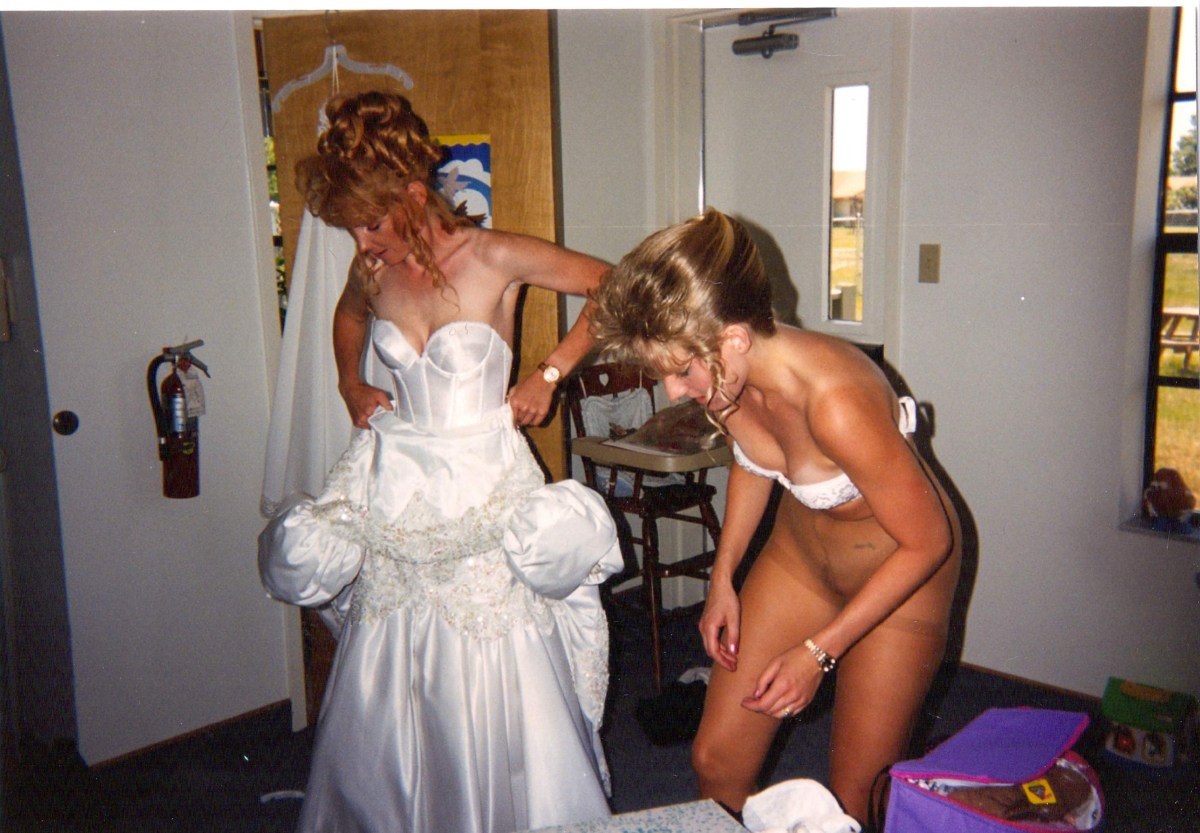 Случайное ню на свадьбе