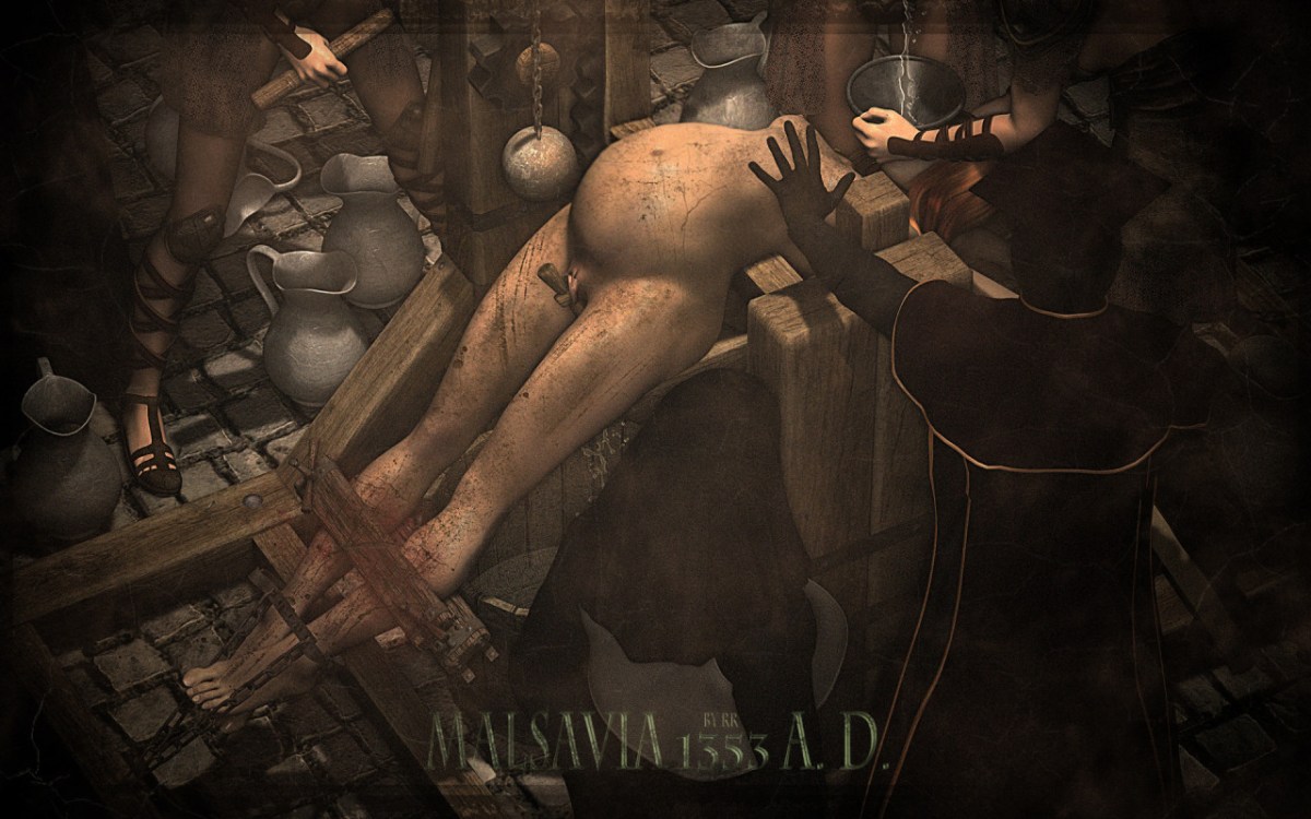 Бдсм 3д арт средневековые пытки