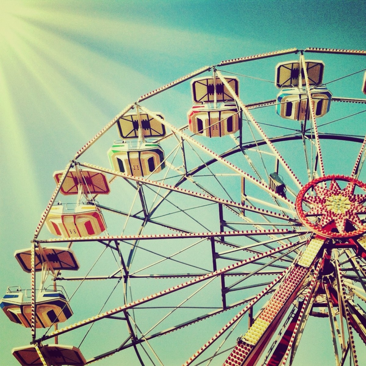 Колесо обозрения арт