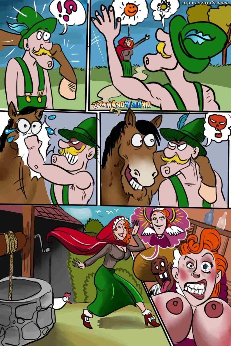 Xxx комиксы красная шапка