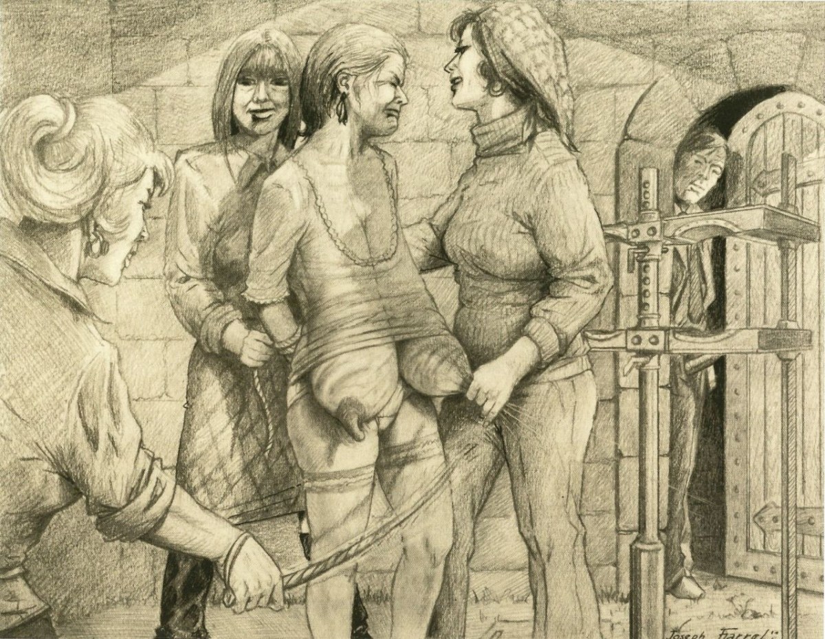 Эротические пытки девушек