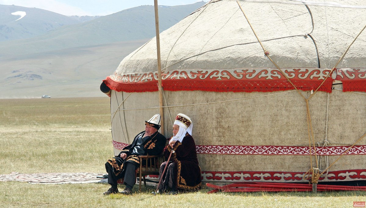 Украшение Юрты снаружи