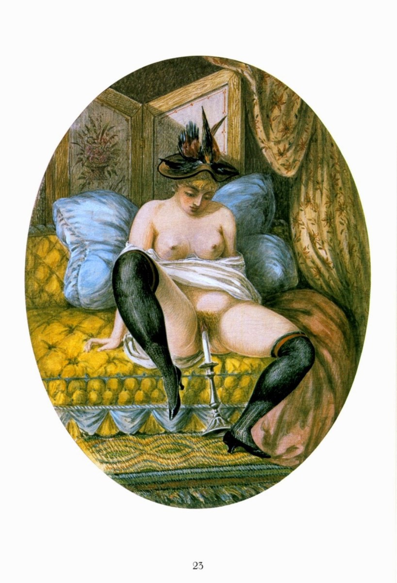 Старинные эротические рисунки