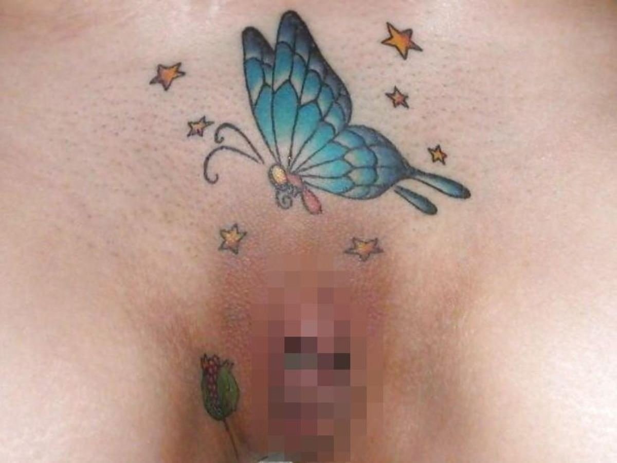 Женские интимные Татуировки фото