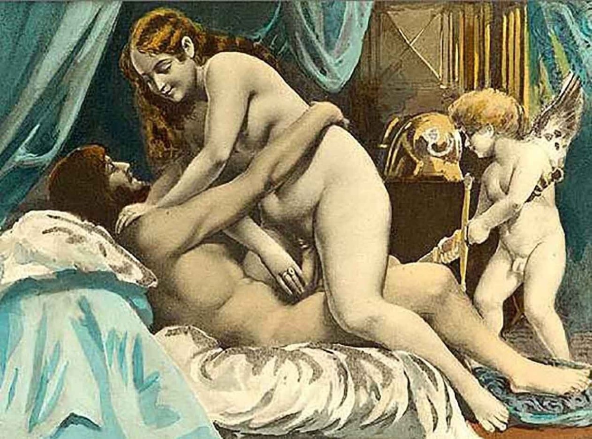 Старинная порнографическая живопись