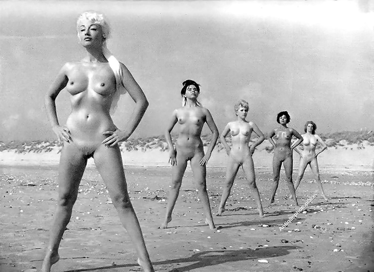 Vintage nude beach photos