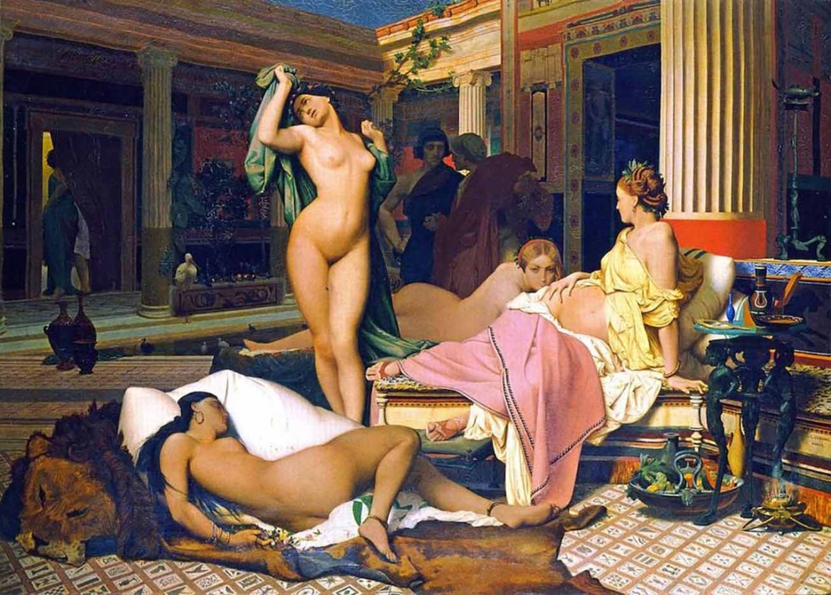 Жан Леон Жером Невольницы nude