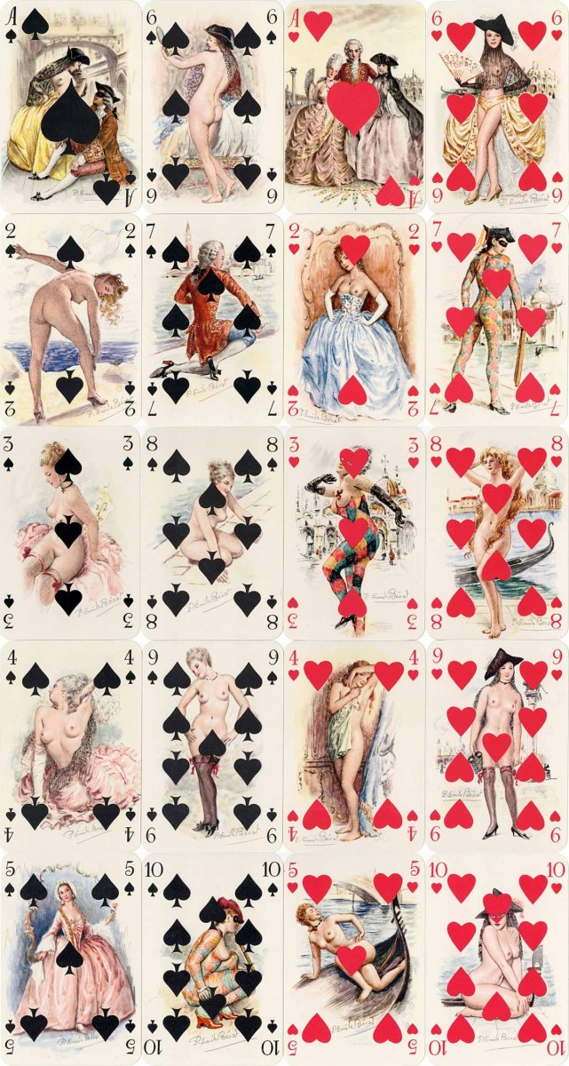 Эротические игральные карты nude playing Cards