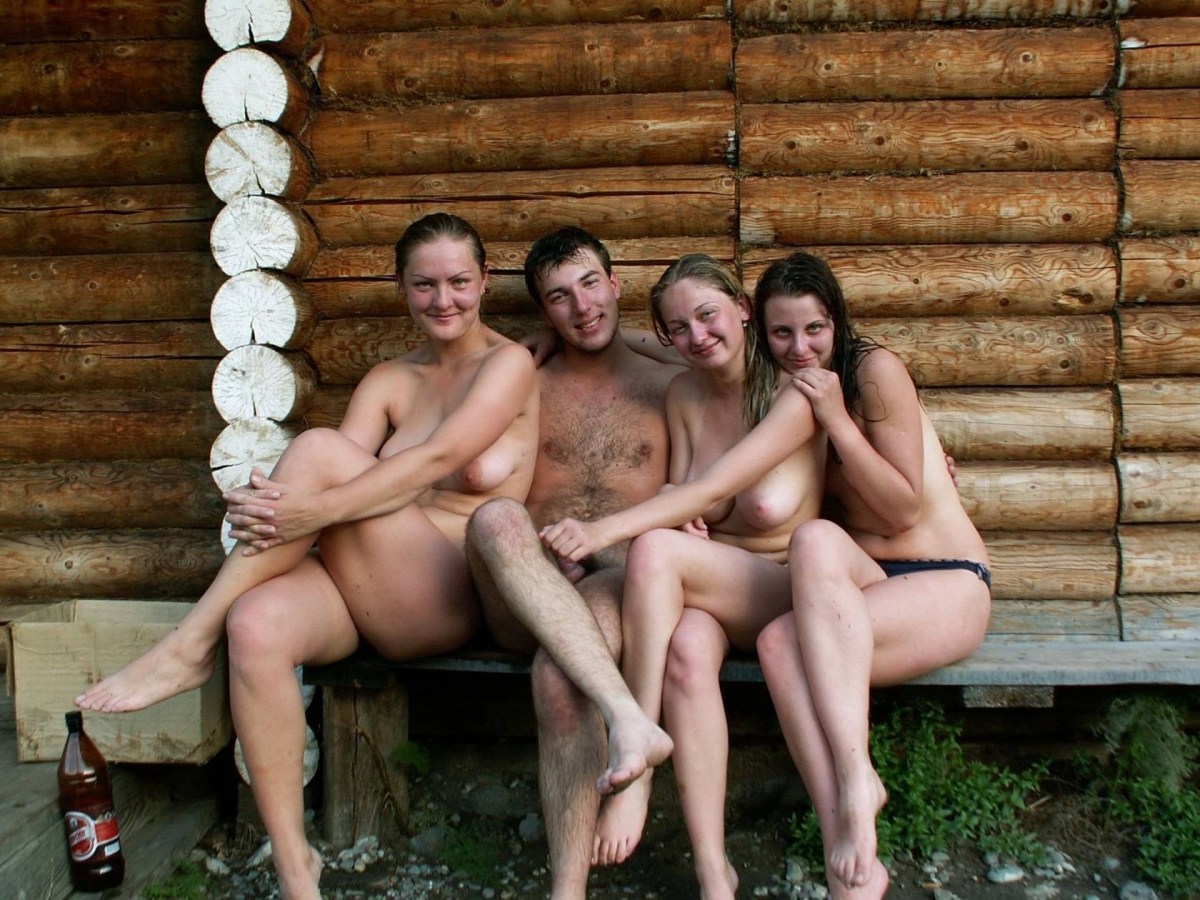 Голые женщины в бане частное