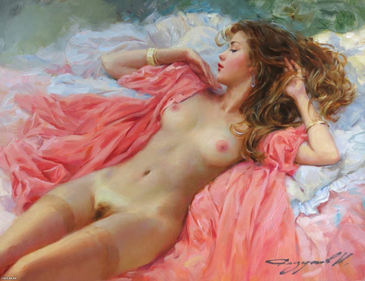 Малышки" Джона Каррена (John Currin) 18